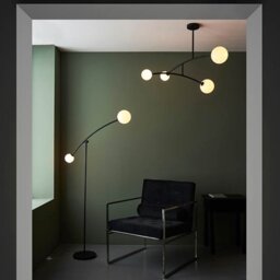 Black Floor Lamp - thumbnail 5