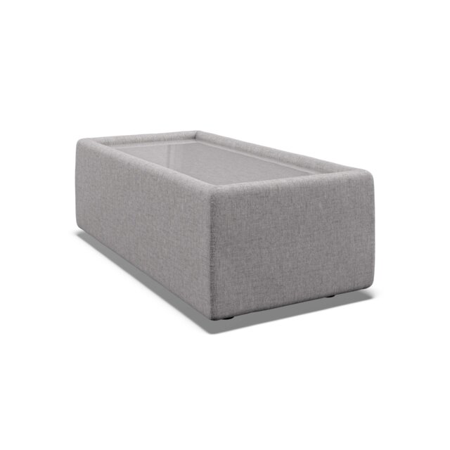 Nyla Rectangular Coffee Table Fabric C - image 1
