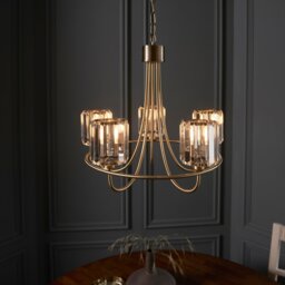 Berenice 5 Light Pendant - Antique Brass - thumbnail 2