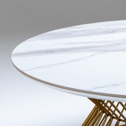 Cage Circular Coffee Table - thumbnail 3