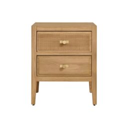 Louisiana 2 Drawer Bedside Table - thumbnail 3