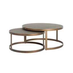 Bloomingville Nest of 2 Coffee Tables - thumbnail 2