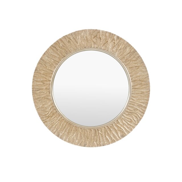Falia Round Mirror - Gold - image 1