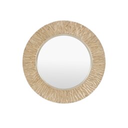 Falia Round Mirror - Gold - thumbnail 1