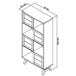 Clifton Display Cabinet - thumbnail 5