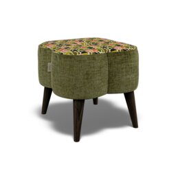 Orla Kiely Daisy Small Footstool House Plain and Pattern Fabric - thumbnail 6