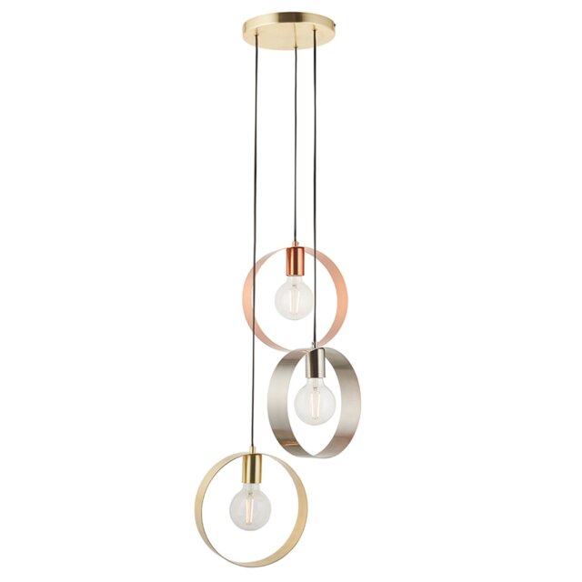 Hoop 3 Light Pendant Multicolour - image 1