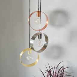 Hoop 3 Light Pendant Multicolour - thumbnail 5