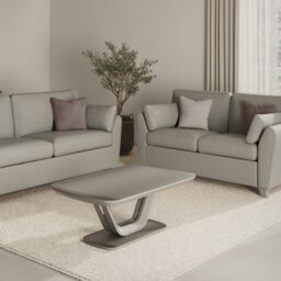 Lewis Coffee Table - Charcoal - thumbnail 2