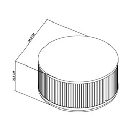 Valletta Round Coffee Table - thumbnail 6