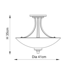 Welles Ceiling Light - thumbnail 2