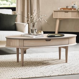 Cookes Collection Fino Scandi Oak Coffee Table - thumbnail 3