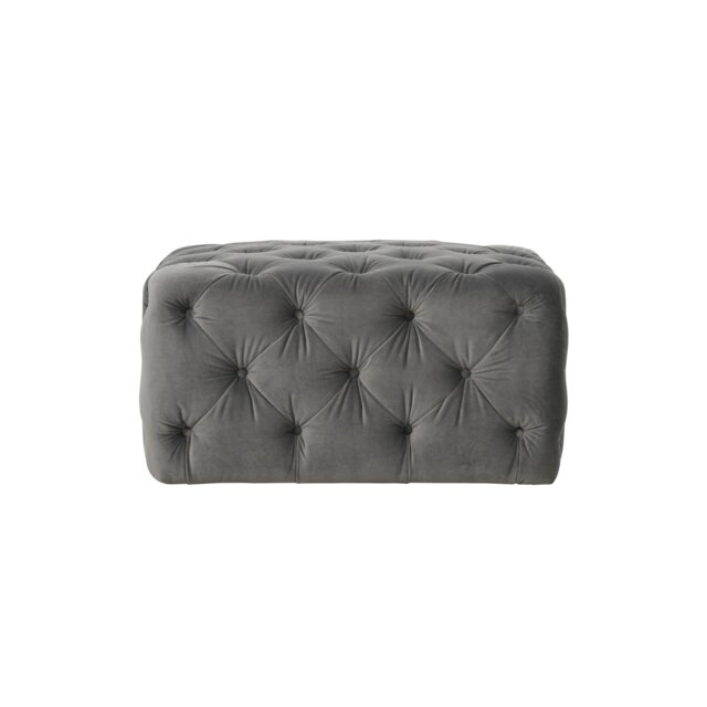 Trenton Medium Fabric Footstool - image 1