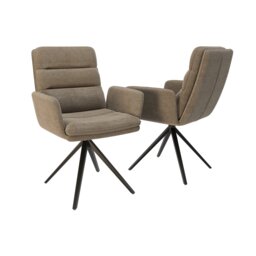 Helsinki Dining Chair - Beige - thumbnail 3