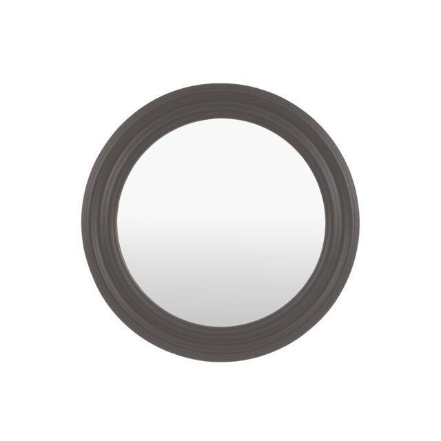 Suffolk Small Round Mirror - Charcoal - image 1