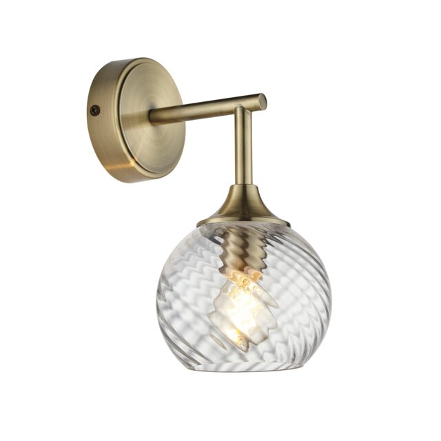 Allegra Wall Light - Antique Brass - image 1