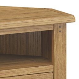 Marseille Corner TV Unit with Drawer - thumbnail 3