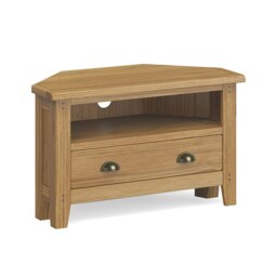 Marseille Corner TV Unit with Drawer
