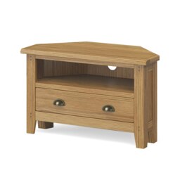 Marseille Corner TV Unit with Drawer - thumbnail 2