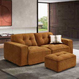 Gravina Rectangular Footstool Fabric - thumbnail 3