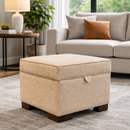 Baystone Storage Footstool - thumbnail 2