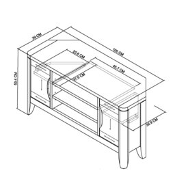 Cambridge Corner Entertainment Unit - thumbnail 5