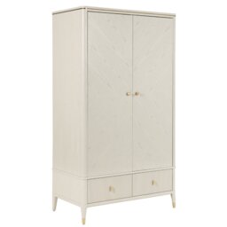 Diana 2 Door Wardrobe - Stone - thumbnail 4