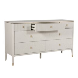 Diana 7 Drawer Dresser - Stone - thumbnail 4
