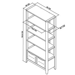 Cambridge Open Display Unit - thumbnail 5