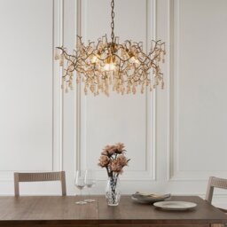 Gold Branch Chandelier - thumbnail 3