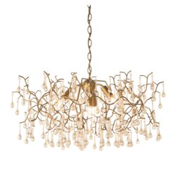 Gold Branch Chandelier