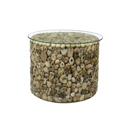Drum Lamp Table
