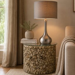 Drum Lamp Table - thumbnail 2