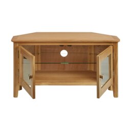 Cookes Collection Verona Corner TV Unit - thumbnail 2