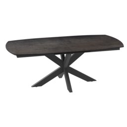 Phoenix Dining Table - Dark Steel - thumbnail 1