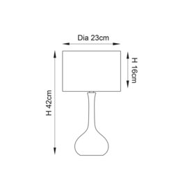 Piccadilly Table Lamp - Brass - thumbnail 6
