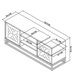 Iris Fumed Oak Entertainment Unit - thumbnail 5