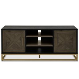 Iris Fumed Oak Entertainment Unit - thumbnail 4