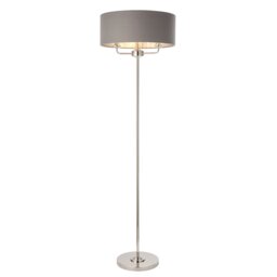 Highclere Floor Lamp - Charcoal - thumbnail 1