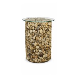 Driftwood Tall Lamp Table - thumbnail 1