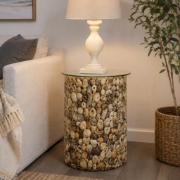 Driftwood Tall Lamp Table - thumbnail 2