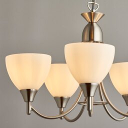 Satin Chrome 5 Light Fitting - thumbnail 3