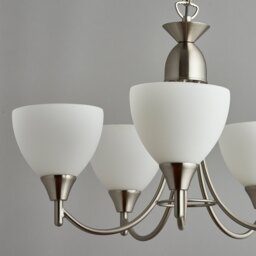 Satin Chrome 5 Light Fitting - thumbnail 4
