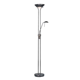 Rome Floor Lamp - Black Chrome - thumbnail 1