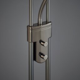 Rome Floor Lamp - Black Chrome - thumbnail 6