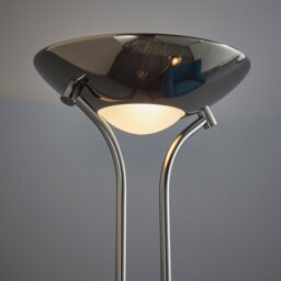 Rome Floor Lamp - Black Chrome - thumbnail 3