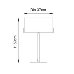 Hayfield Table Lamp - thumbnail 6