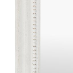 Shoreline Over Mantle Mirror - White - thumbnail 4