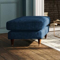 The Lounge Co Charlotte Footstool Fabric A+ - thumbnail 3