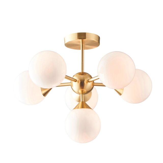 Oscar 6 Light Pendant - Gold - image 1